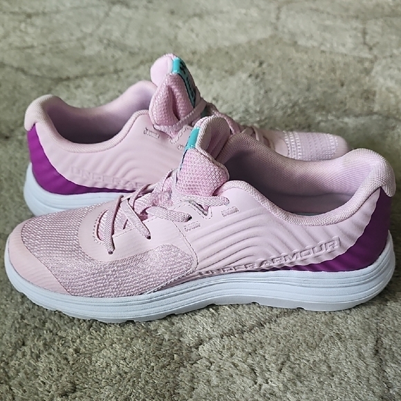 Under Armour Outhustle Shoes - Magenta & Pink - Picture 2 of 4